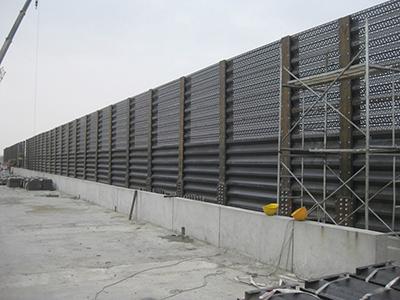 Panel de acero de la barrera 