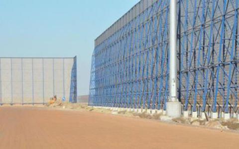 Barreras de protección contra la arena para desierto